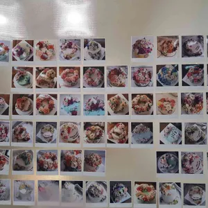 러블리 플라워케이크 떡케이크 사진