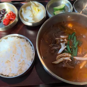 교닭개장 사진 1