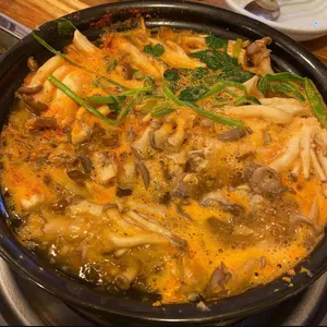 가양 칼국수 버섯매운탕 사진
