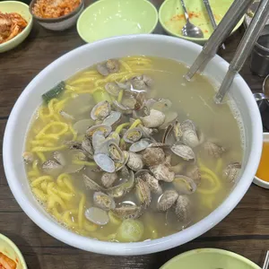 황도 바지락 칼국수 사진 1