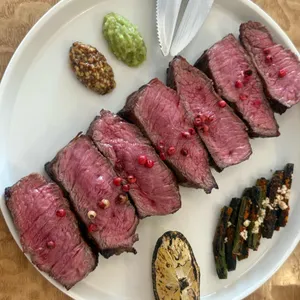 레스토랑 가식 사진