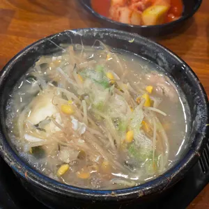 중리콩나물국밥 사진