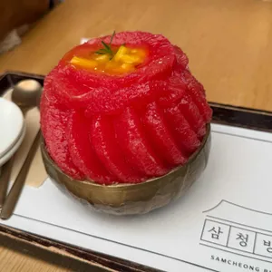 삼청빙수 대표 사진