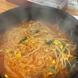 뚝배기라면 사진 1