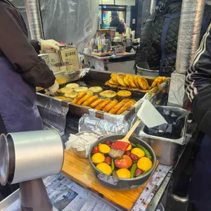 남대문 야채호떡 사진