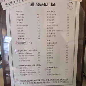 올 라운더 랩 리뷰 사진