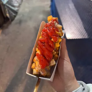 광장 찰 핫도그 사진