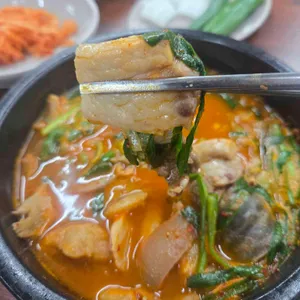 청담옥 얼큰순대국 사진