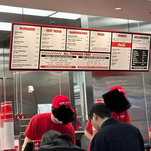 파이브가이즈 리뷰 사진