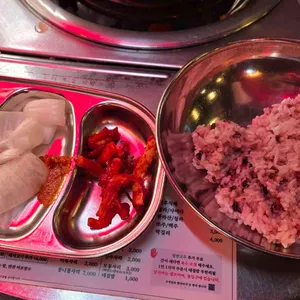 백채김치찌개 사진