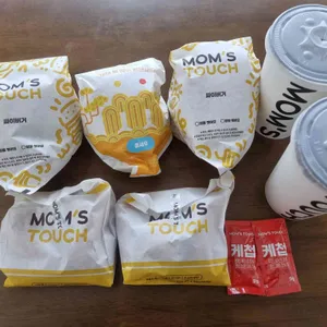 맘스터치 리뷰 사진