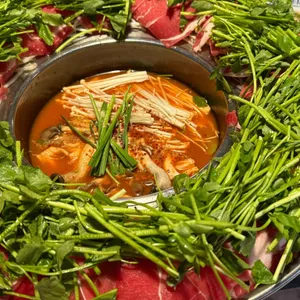 화산샤브칼국수 사진