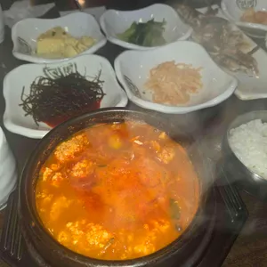 청송맷돌순두부 사진