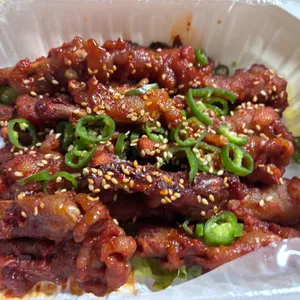 길가옆에 누룽지삼계탕 사진