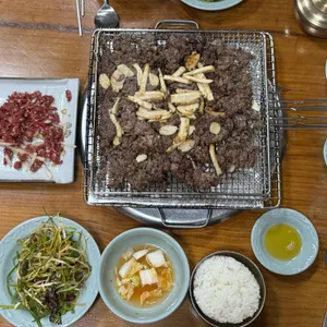 언양 기와집 불고기 사진