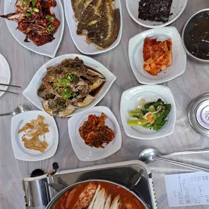 종점 모텔 식당 사진