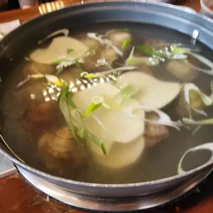 백합칼국수 사진