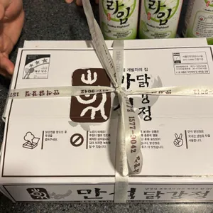 만석닭강정 리뷰 사진