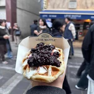 리에제 와플 사진