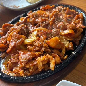 옛날보리밥우렁쌈밥 사진