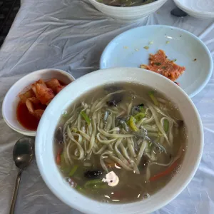 능이칼국수 사진