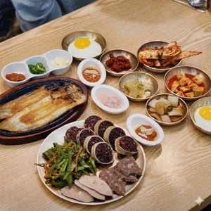 정담순대 대표 사진