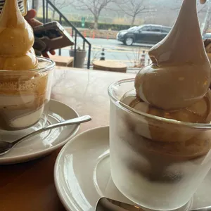 레이백 커피 스탠드 사진