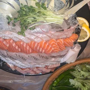 청담 짝태 & 연어 사진