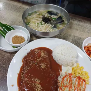 강산손수제비 사진 1