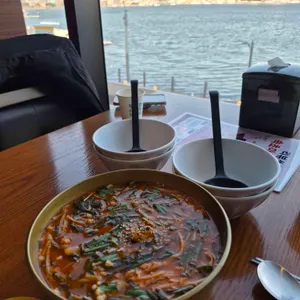 청초수물회 사진