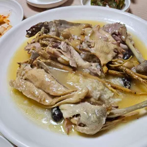 정원능이백숙누룽지백숙 사진