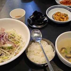 막회 해산물 투성이 사진