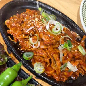 청국장과보리밥 사진