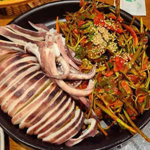 산골오징어 사진