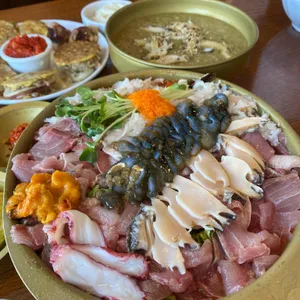 청초수물회 대표 사진