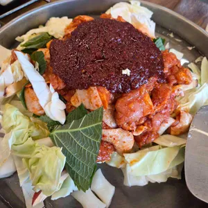 통나무집 닭갈비 사진