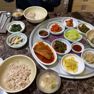 향토아구찜보리밥 사진