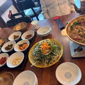 봉쌈밥상 사진