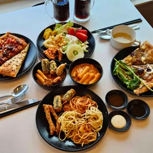 무한리필 피자보틀 사진