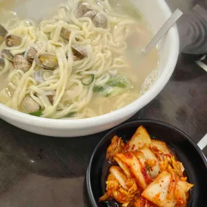 종로 바지락 칼국수 사진