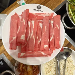 등촌샤브칼국수 사진