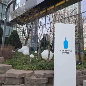 블루보틀 홍대 팝업 카페 리뷰 사진