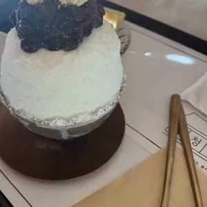 삼청빙수 대표 사진