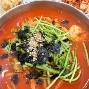 백일칼국수 사진