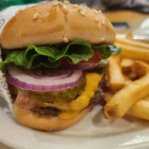 원스타 올드패션드 햄버거 사진