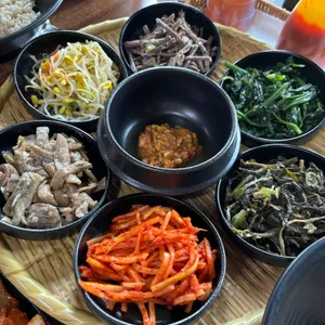 옥정보리밥 사진