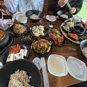 옥정보리밥 사진