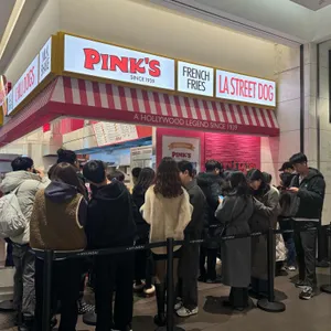 핑크스 핫도그 리뷰 사진