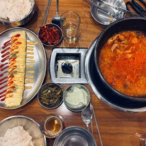 백채김치찌개 사진