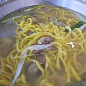 황도바지락칼국수 사진 2